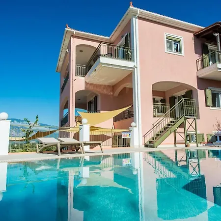 Vilă Eleftheria, - Spacious Luxury With Pool And Stunning Views Lakíthra
